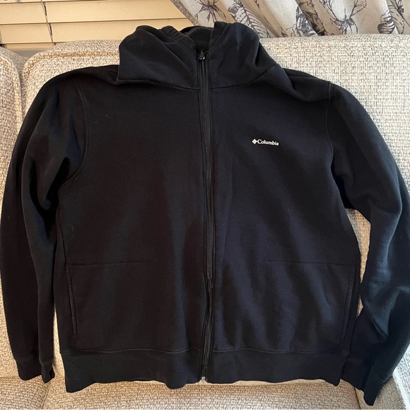 Columbia Jackets & Blazers - Columbia Women’s Black Full-Zip Light Weight Hooded Jacket - #43